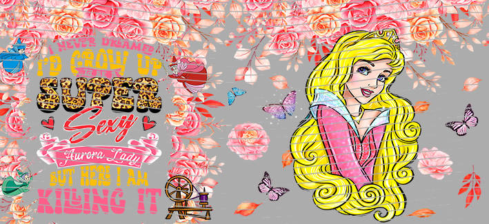 16oz Disney style-D-701